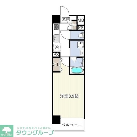 TCS北浦和レジデンスの物件間取画像